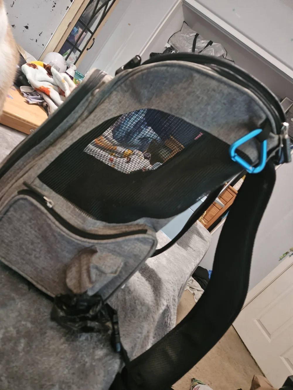 SHERPA Pet Carrier Backpack - Grey